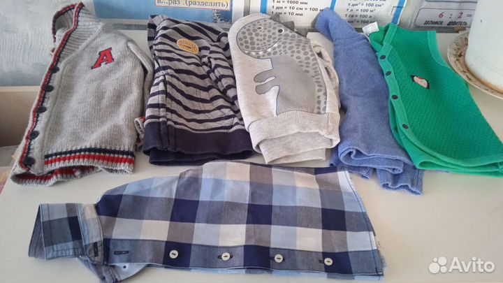 Пакет вещей для мальчика 70-80см