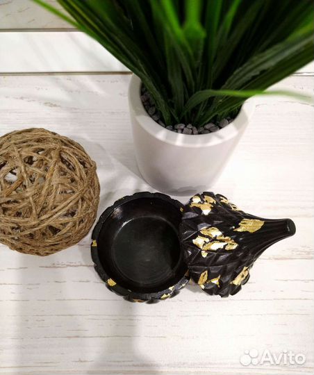 Шкатулка из гипса для декора