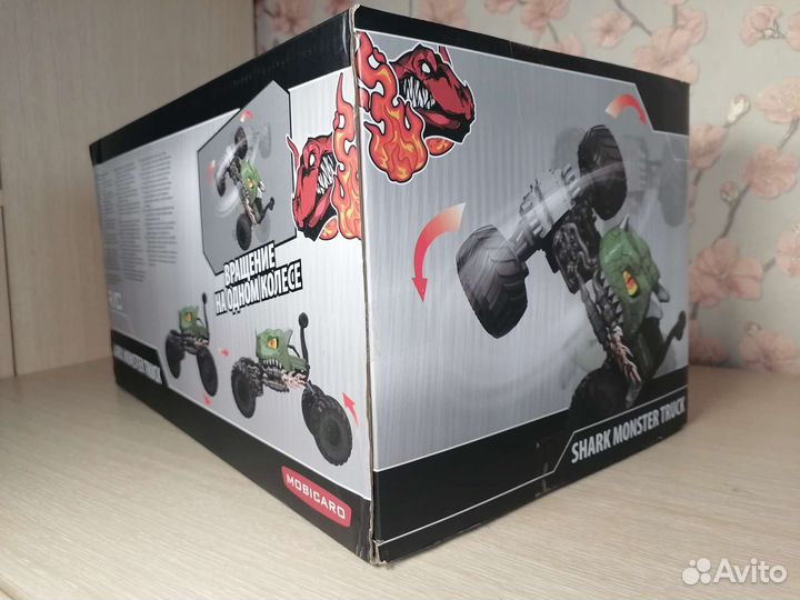 Машинка Mobicaro Р/У Shark Monster Truck