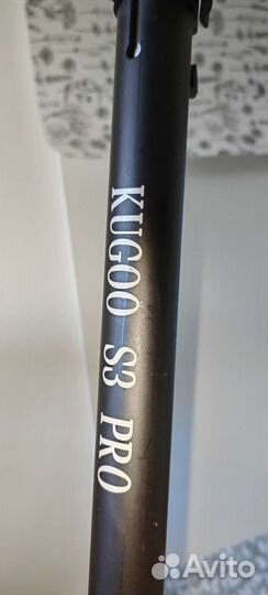 Самокат взрослый электрический Kugoo s3 pro бу