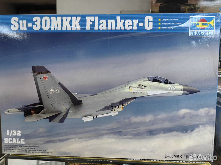 Сборные модели истребителей миг-29уб,Су-30мкк 1:32