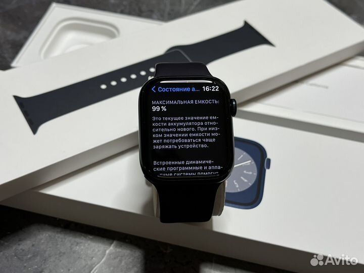Часы Apple Watch 8 45 mm 99 акб