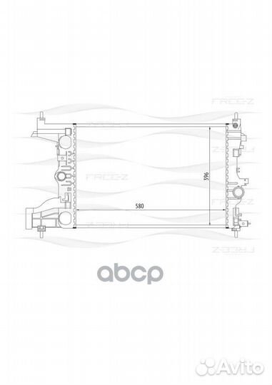 Радиатор KK0165 free-Z