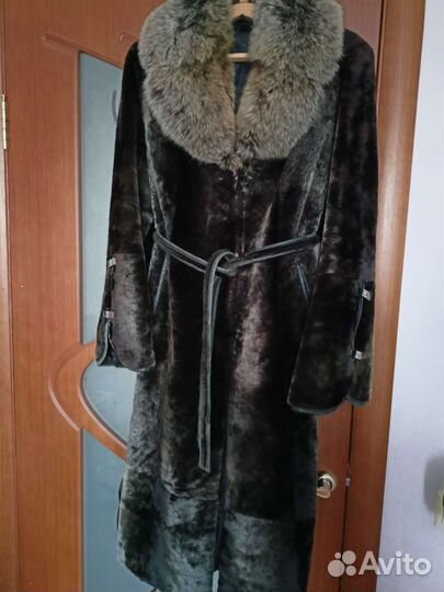 Шуба мутоновая 46 размер