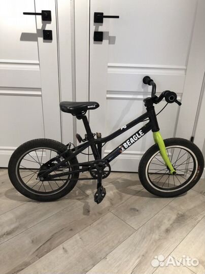 Детский велосипед beagle 16 радиус на ремне