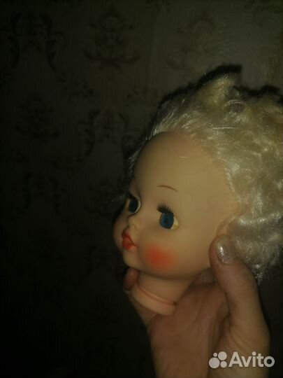 Кукла СССР. Голова куклы на реставрацию