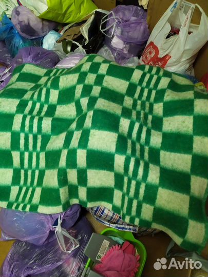 Одеяло шерстяное детское