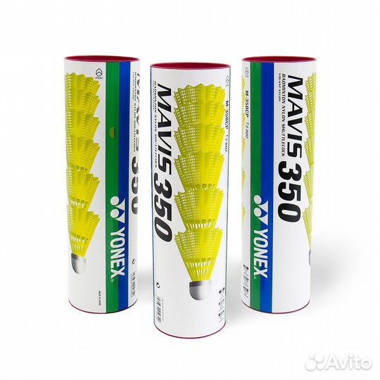 Пластиковые воланы для бадминтона Mavis 350