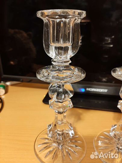 Хрустальные подсвечники СССР 70-е годы одним лотом