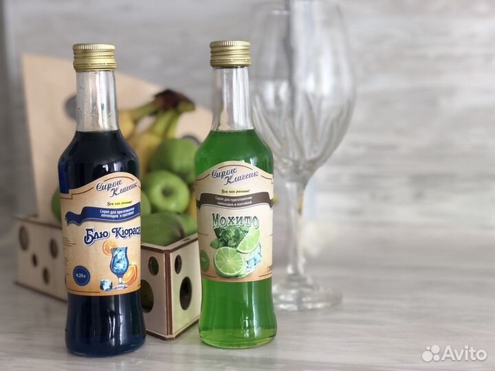 Натуральные Сиропы для коктейлей и не только