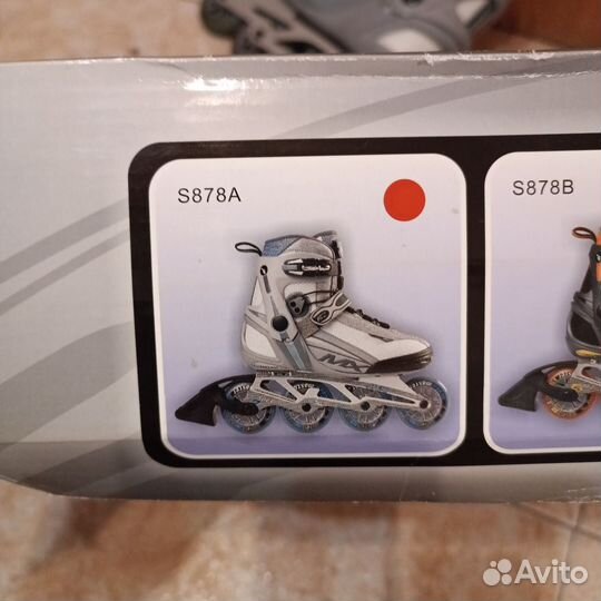 Роликовые коньки женские atemi 39 размер