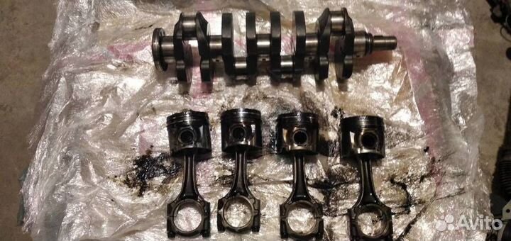 Шатун с поршнем Toyota Corolla Verso