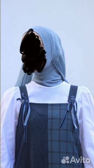 Готовый хиджаб, шарф