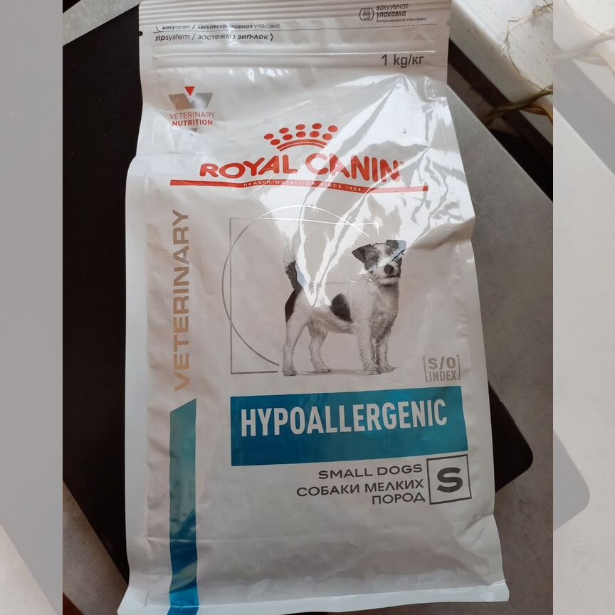 Royal canin hypoallergenic для мал. собак 1 кг