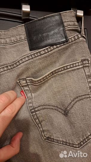 Джинсы мужские levis 511 32/32 оригинал