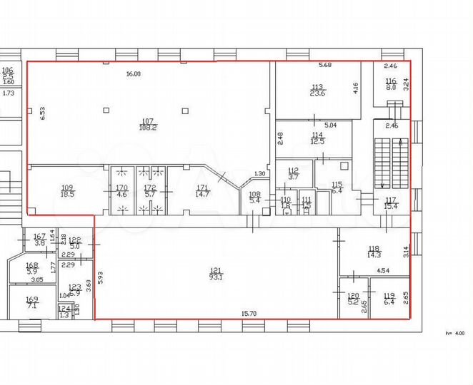 Свободного назначения, 990 м²