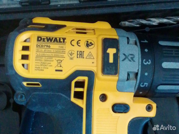 Шуруповерт dewalt 796