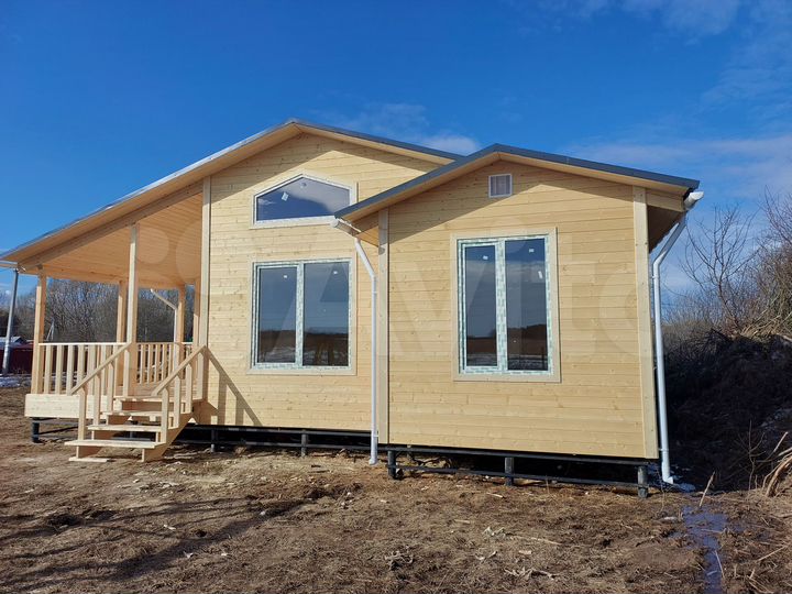 Дом 110 м² на участке 9 сот.