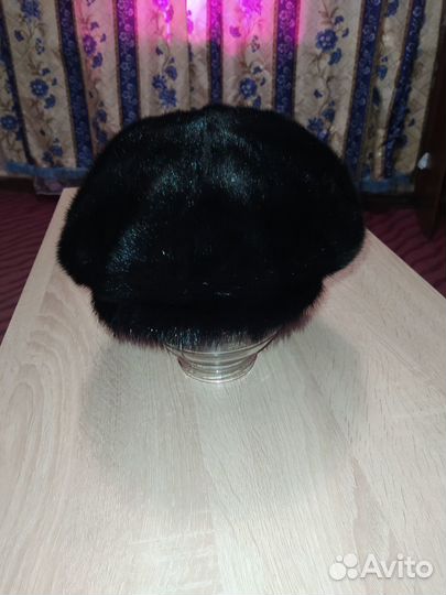 Мужская норковая кепка