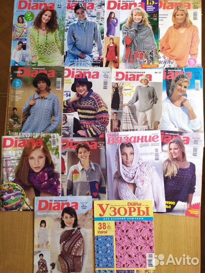 Журналы по вязанию крючком спицами