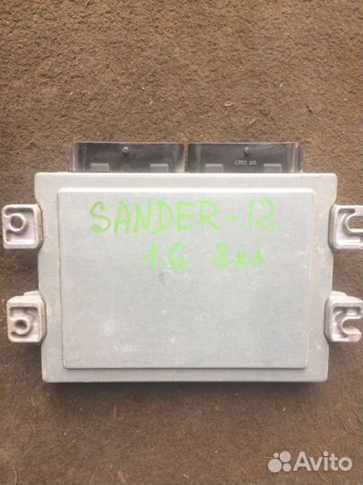 Блок управления двигателем Рено Сандеро