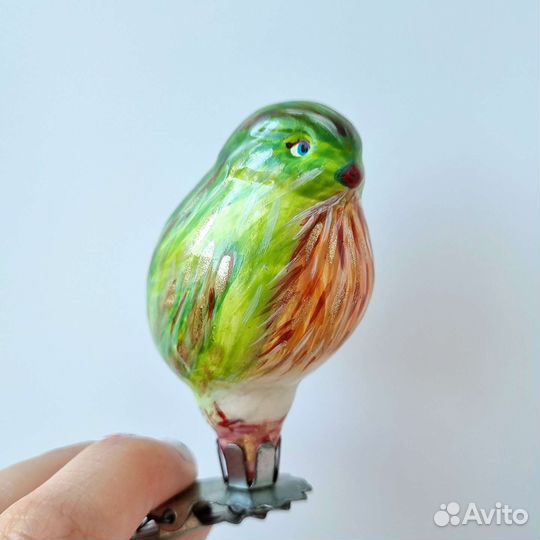 Елочная игрушка Птичка
