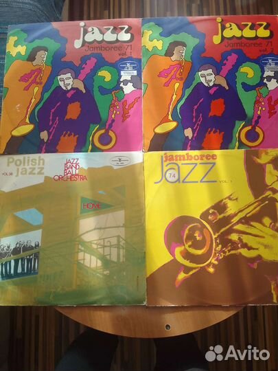 Виниловые пластинки. Польский Джаз