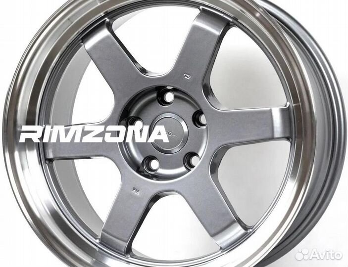 Литые диски rays TE37SL R16 et35.0 5x100.0