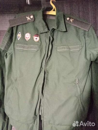 Офисная военная форма зеленая