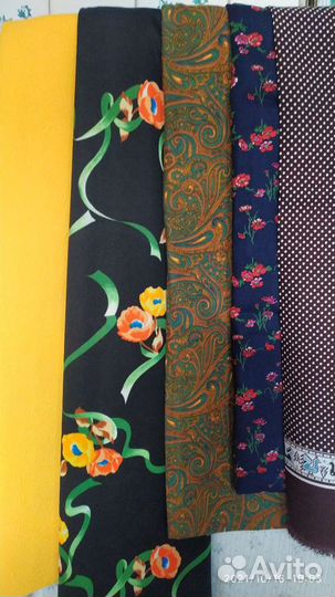 Ткань отрезы СССР