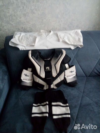 Хоккейная вратарская форма бу детская