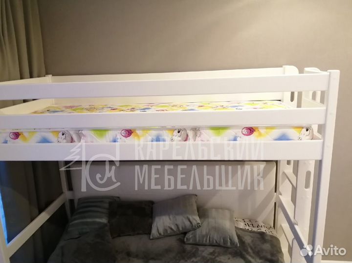 Кровать чердак