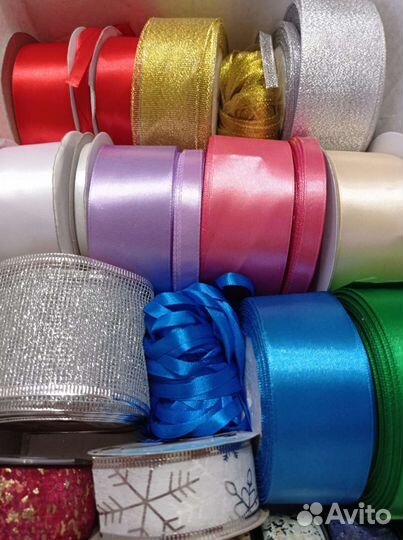 Лента атласная