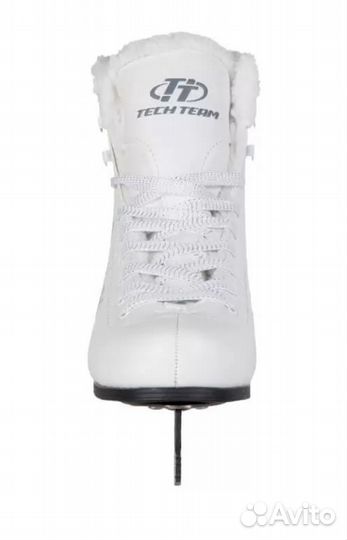 Коньки женские фигурные с мехом