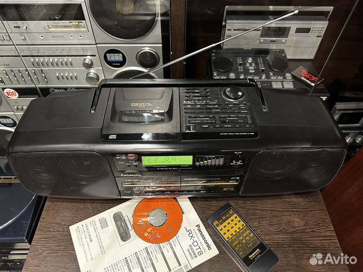 Магнитола panasonic rx DT 8 gold