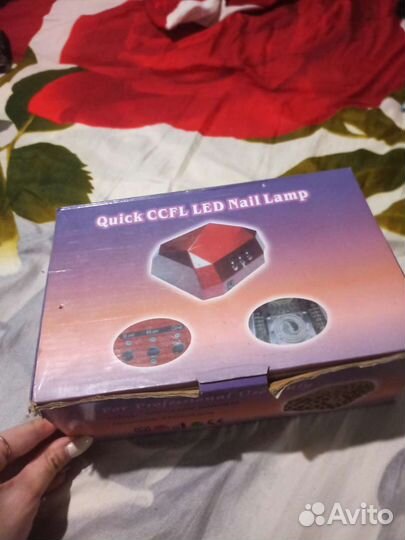Гибридная лед лампа для маникюра