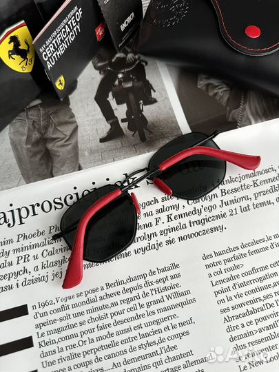 Очки Ray Ban 3548-NM Hexagonal Ferrari