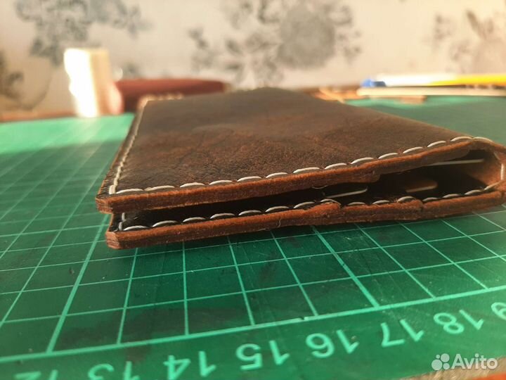 Мужской кошелек натуральная кожа