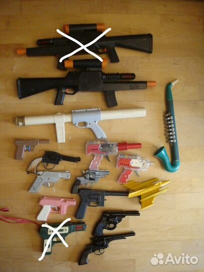 Детские игрушки СССР много