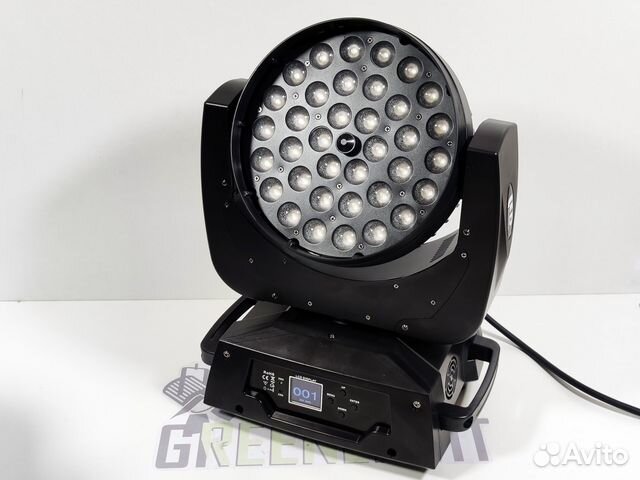 Голова Wash 36x10 4in1 ver.PRO с цельной линзой