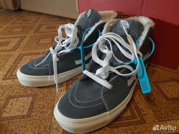 Зимние Vans оригинал, новые 42 размер, Poizon кеды