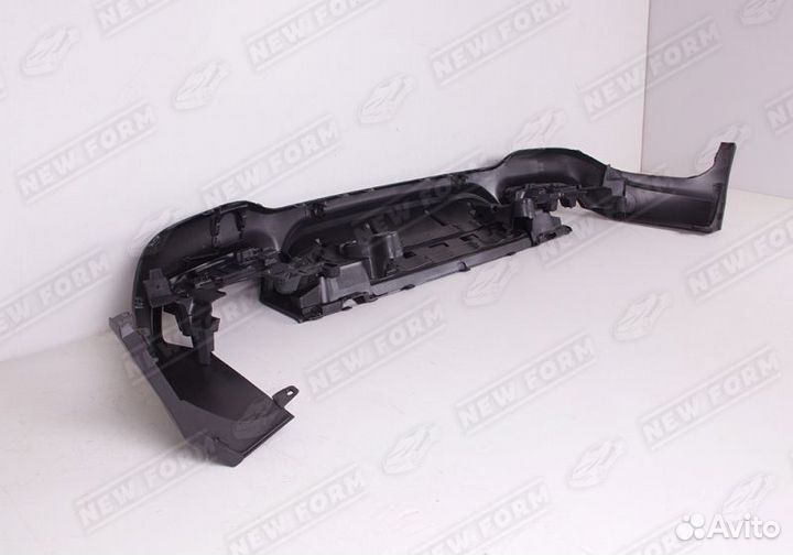 Диффузор задний 63 AMG Mercedes GLC 253 бензин