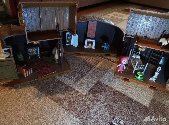 Игрушка берлога Маши и медведя