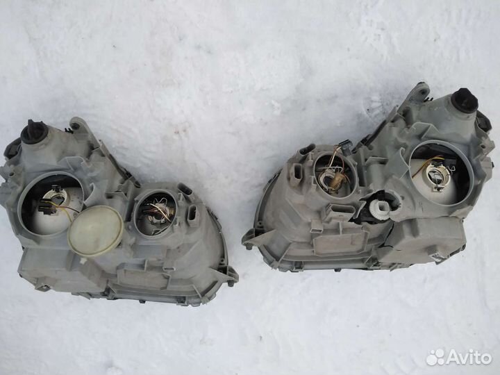 Фары оптика на мерседес