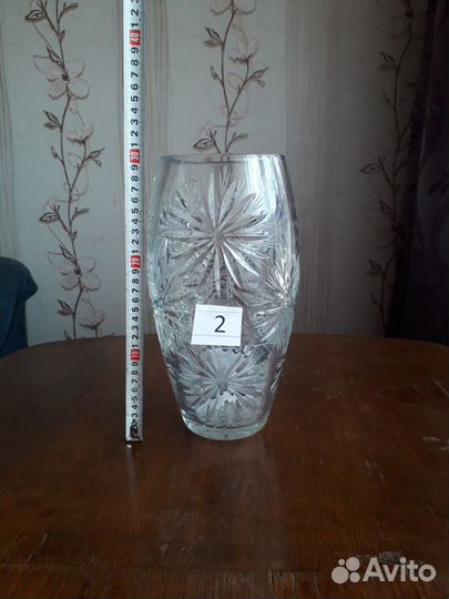 Вазы хрустальные СССР