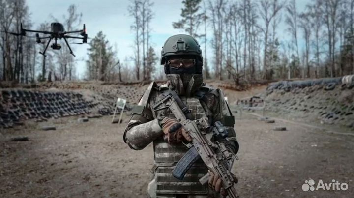 Бронежилет с плитами бр5