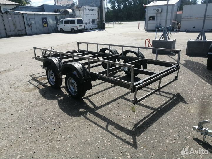 Прицеп двухосный, с птс