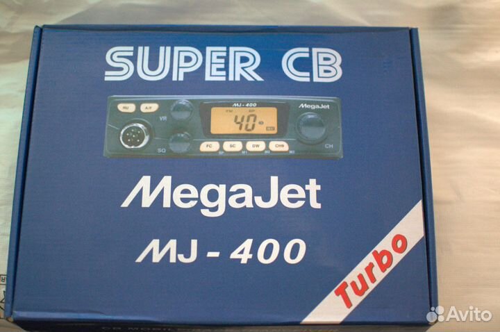 Рациостанция MegaJet MJ-400 Turbo