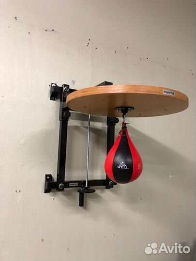 Пневмогруша скоростная кожаная с платформой