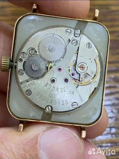 Золотые 585 пр часы Полёт автоподзавод 17 кам СССР